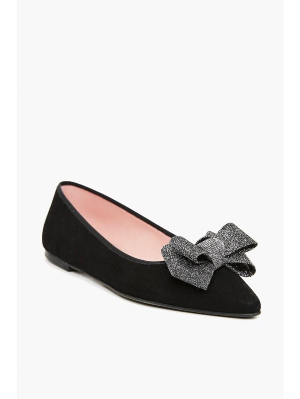 Pretty Ballerinas Tyra Bow Flats in Black 42 New with Box WOmens Shoes